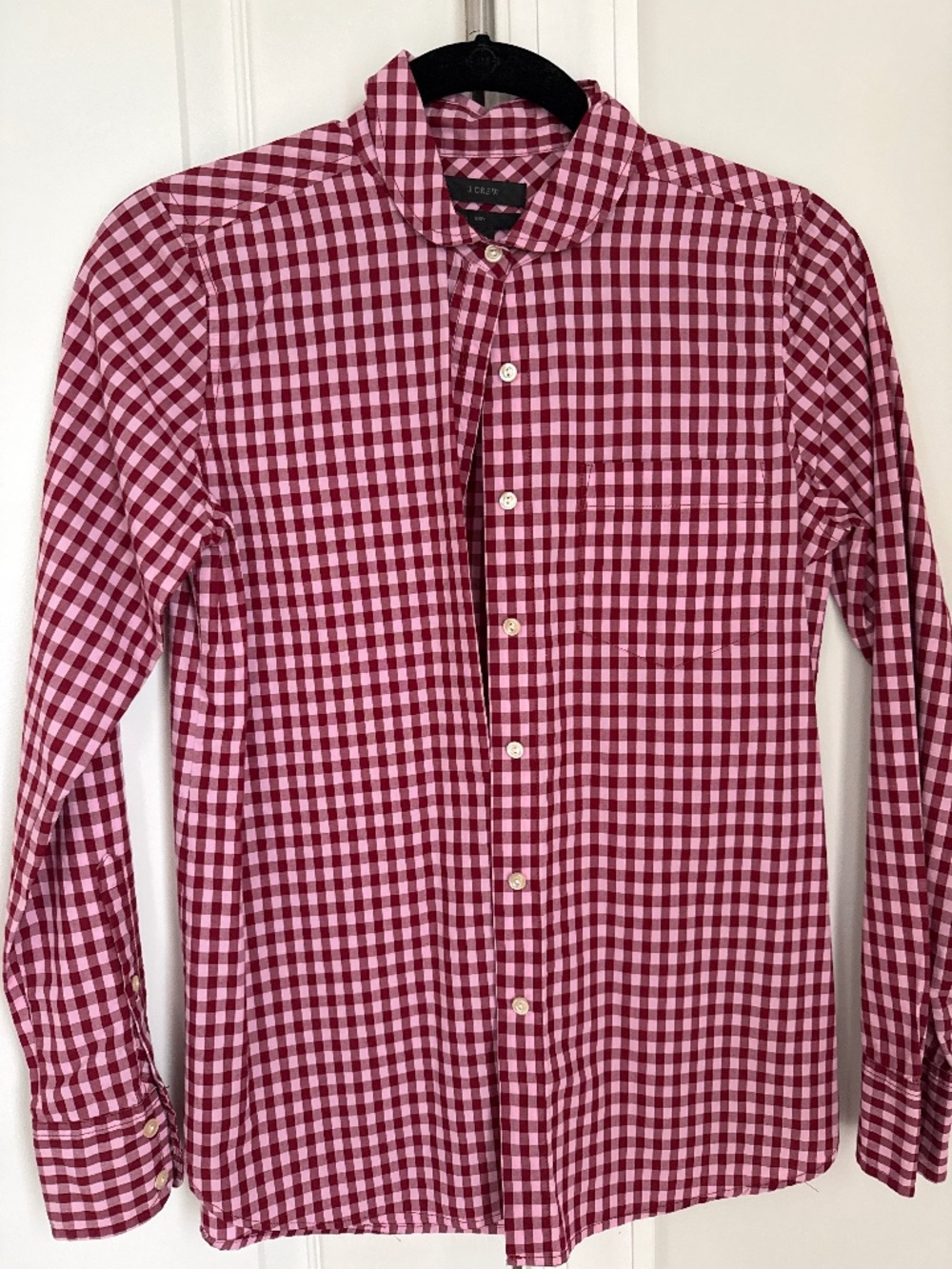 Jcrew plaid down shirt